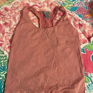 Peach athletic top!